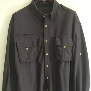 Guide's Choice Fishing Shirt - navy blue